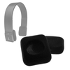 7dayshop R7 5x4cm Spare / Replacement Foam / Original Ear Pad Cover Set (x2) - Black
