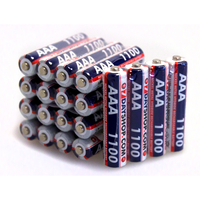 7dayshop Rechargeable AAA (HR03 / MN2400) NiMh Batteries (1100mAh) - Mega Value 20 Pack (5 x 4 packs)