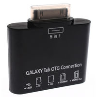 7dayshop Samsung Galaxy Tab OTG SD,  Micro SD,  MMC,  MS DUO,  MS,  MS M2 Card & USB Adapter Camera Connection Kit **CLEARANCE DEAL**