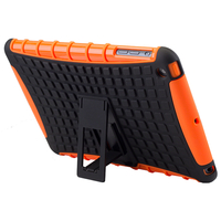 7dayshop Seriously Tough / Heavy Duty Case with Stand for Apple iPad Mini - Orange