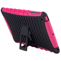 7dayshop Seriously Tough / Heavy Duty Case with Stand for Apple iPad Mini - Pink