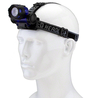 7dayshop Torch - Headlight / Headlamp Style. High Power Compact 3W LED Adjustable