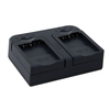 7dayshop Twin Battery Mains and Car Charger for Canon LP-E8 Li-Ion Batteries