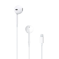 Apple iPhone 5,  6 and 7 EarPods with Lightning Connector and In Line Remote- Bulk Packed