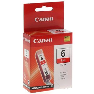 Canon Original BCI-6R Ink Cartridge 13ml Red