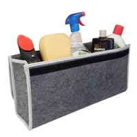 Car Van Grey Carpet Boot Storage Bag Organiser - Multi Use