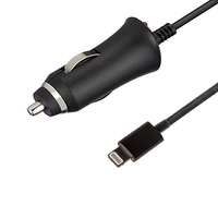 Carphone Warehouse MFI Apple Certified and Compatible Lightning Car Charger - 1.8M