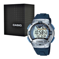 Casio Collection W-753-2AVES Mens Digital Resin Strap Watch - Blue