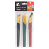 Chiltern Wove Paint Brushes,  Synthetic,  Bristle,  Natural x 10