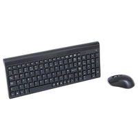 CiT KBMS-003W Wireless Keyboard & Mouse Combo with Nano Receiver