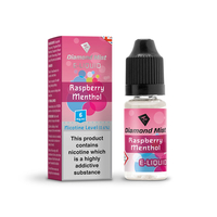 Diamond Mist E-Liquid Raspberry and Menthol 10ml - 6mg Nicotine