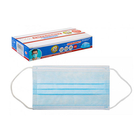 Disposable Protective Face Masks Box of 20,  3 PLY - One Size