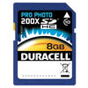 Duracell Pro Photo SDHC Memory Card - 8GB - Class 10 - 200x 30MB/s