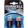 Duracell ULTRA POWER C Cell (LR14 / MX1400) Alkaline Batteries - Pack of 2