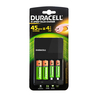 Duracell Value 4 Hour Charger with 2 x AA 1300mah & 2 x AAA 750mah Batteries