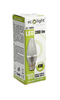 Ecolight B22 LED Frosted Glass Candle Light Bulb 4W Equivalent for 35W Warm White