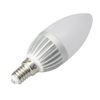 Ecolight Frosted Candle E14 5W Dimmable Warm White LED Bulb: 40W Equivalent