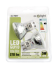 Ecolight GU10 5W Non-Dimmable Warm White LED Bulb: 40W Equivalent Twin Pack