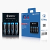 Efan Pro Q4 4-Bay Intelligent Battery Charger for 3.6 and 3.7V Li-Ion IMR Batteries