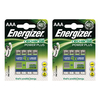 Energizer Rechargeable Power Plus AAA 700 Pre-Charged Batteries 8 Pack