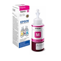 **eol** Epson Original T6643 Ecotank Ink 70ml Bottle - MAGENTA