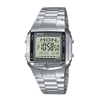 ***EOL***Casio Databank Digital LCD Watch. Stopwatch,  Multi-Alarms,  Stainless Strap etc. - Model Ref. DB-360N-1AEF