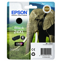 Epson Original 24XL T2431 Elephant Ink Cartridge High Capacity 10ml Black