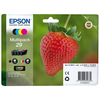 Epson Original 29 Series T2986 Strawberry 14.9ml Extra Value 4 Cartridge Combo Multipack