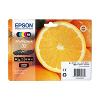 Epson Original 33 T3337 Oranges 24.4ml Extra Value 5 Cartridge Multipack