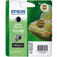 Epson Original T0348 Chameleon Ink Cartridge 17ml Matte Black - Dated 02/2017
