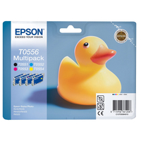 Epson Original T0556 Duck 32ml Extra Value 4 Cartridge Multipack