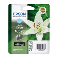 Epson Original T0595 Lilly Ink Cartridge 13ml Light Cyan