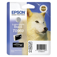 Epson Original T0969 Husky Ink Cartridge 11.4ml Light Light Black