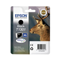 Epson Original T1301 Stag Ink Cartridge 25.4ml Black