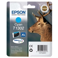 Epson Original T1302 STAG Ink Cartridge High Capacity 10.1ml - Cyan
