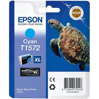 Epson Original T1572 XL Turtle Ink Cartridge 25.9ml Cyan