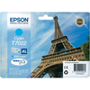 Epson Original T7022 XL Eiffel Tower Ink Cartridge 21.3ml Cyan