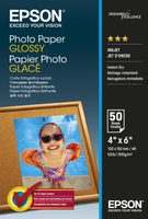 Epson Paper S042547 Glossy Photo Paper 200gsm 50 Sheets 10x15cm 4x6