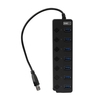 EvoDX 7 Port Superfast USB 3.0 Hub and Charger for Windows,  Mac Laptop and PC uses etc.