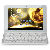 GoClever Orion 101 (A1042) 10.1" Quad Core Android 4.1 IPS Capacitive Touch Screen Tablet - White (includes Keyboard & Headphones)