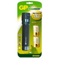 GP Discovery Outdoor LOE404 3W CREE LED Torch