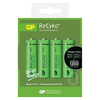 GP ReCyko+ 1000mAh AA Rechargeable Batteries 4 Pack