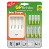 GP Recyko Charger & Battery Kit - 8 x AA 2000mah and 4x AAA 800 mah Rechargeable Batteries