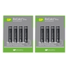 GP ReCyko+ PRO Rechargeable AAA HR03 NiMh Batteries 800mAh - Value 8 Pack