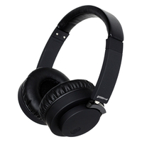 Groov-e Fusion Wireless Bluetooth Headphones with Superior Sound - Black