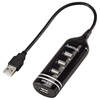 Hama 4 Port USB 2.0 Bus-Powered Hub - Black - Ref. 039776
