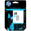 HP 38 Light Cyan Pigment Ink Cartridge (C9418A)