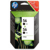 HP 56 Black Ink Cartridge (C9502AE) Twin Pack