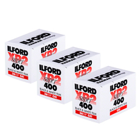 Ilford XP2 400 ASA 35mm Black and White Print Film (C41 Process) 135-36 Exposure - VALUE 3 PACK