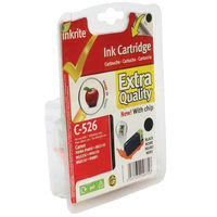 Inkrite Compatible Canon Inkjet/Print Cartridge - CLI-526BK (Black) - WITH CHIP